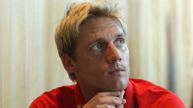 Radoslav Kováč na srazu české fotbalové reprezentace před kvalifikačním utkáním se Slovenskem.
