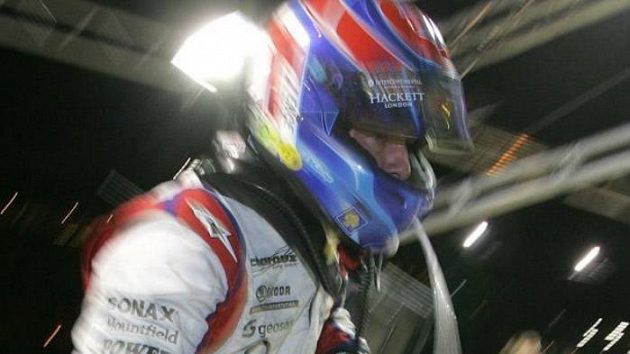 Tomáš Enge při kvalifikaci na 24 hodin Le Mans.