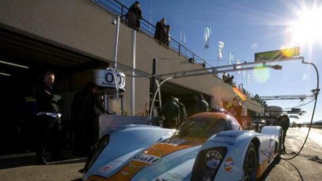 Prototyp Aston Martin LMP1, v jehož kokpitu se budou střídat také Tomáš Enge a Jan Charouz.