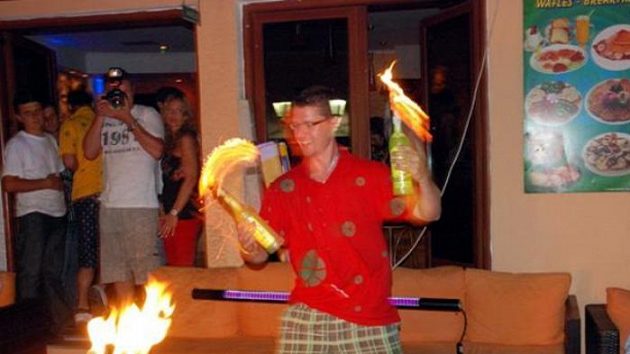 Barmanská show na Watersweets Ocean Festival