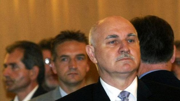 Předseda ČMFS Pavel Mokrý na volební valné hromadě Českomoravského fotbalového svazu