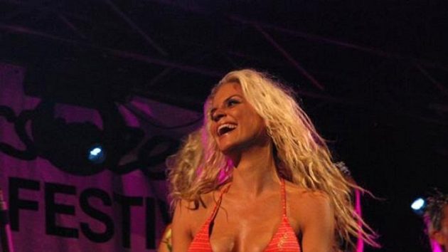 Dominika Hužvárová na Miss Lefkada