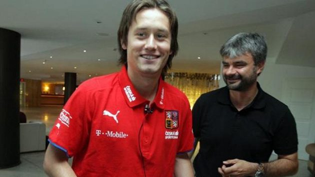 Tomáš Rosický na srazu české fotbalové reprezentace před kvalifikačním utkáním se Slovenskem.
