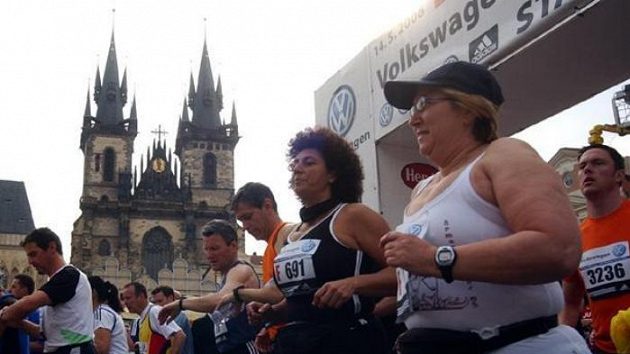Start Pražského mezinárodního maratónu