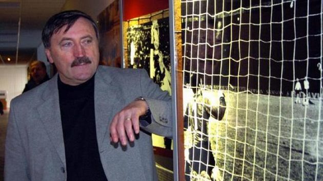 Antonín Panenka při otevírání fotbalové síně slávy v Praze na Strahově.