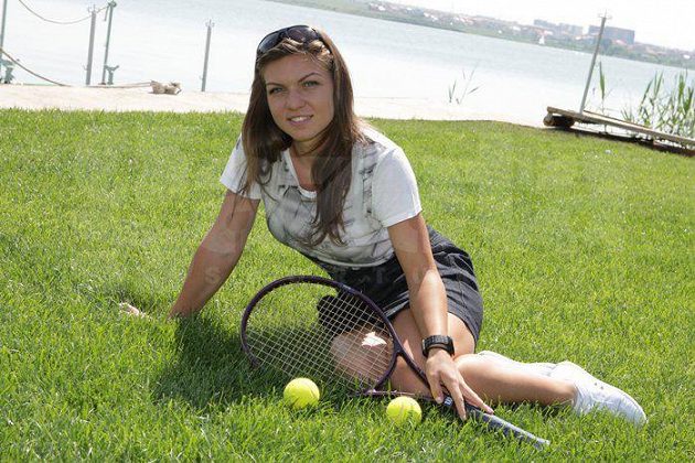 Simona Halepová už se zmenšeným hrudníkem. Momentálně se dere do elitní dvacítky žebříčku WTA.