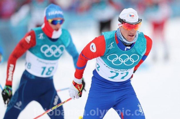 Martin Jakš na olympijské trati.