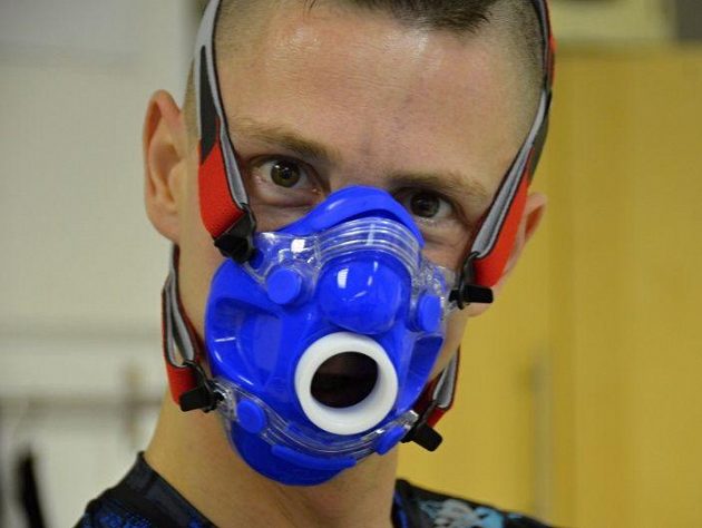 Mladoboleslavský Jiří Fleišman během fyzických testů.