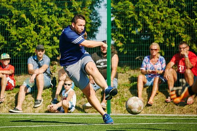 Pavel Horváth na charitativní akci v Letkově u Plzně.