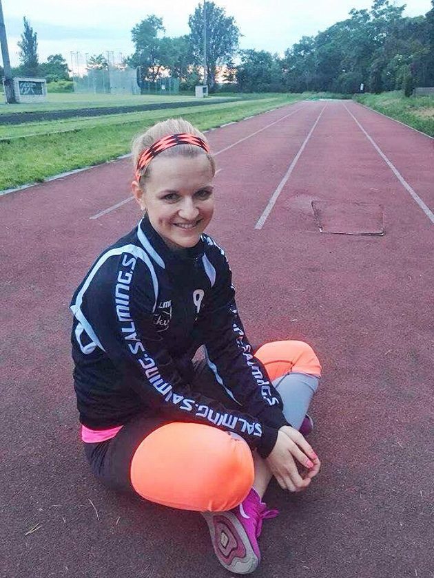 Iveta Máčilová nebyla úplně spokojená, ale na fotce to tak nevypadá.