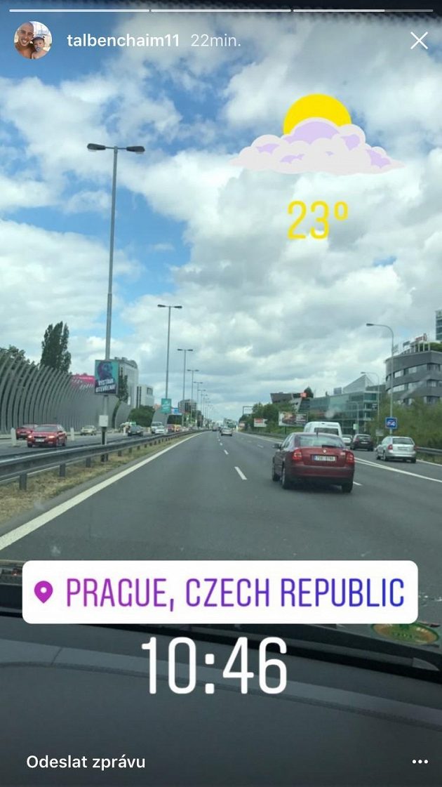 Záložník Tal Ben Haim z Maccabi Tel Aviv je v Praze. Blíží se jeho přestup do Sparty?