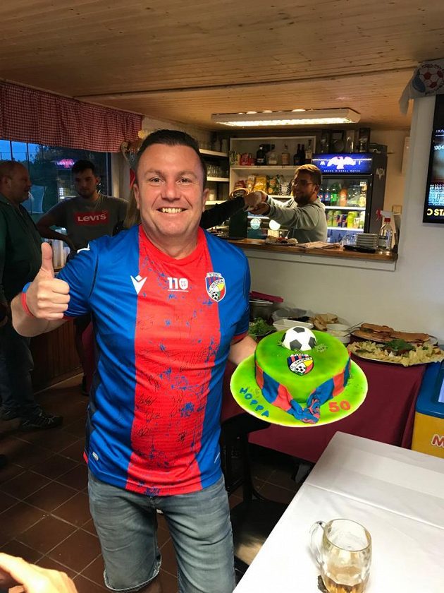 Fanoušek Viktorie Plzeň Luděk Hromádka.