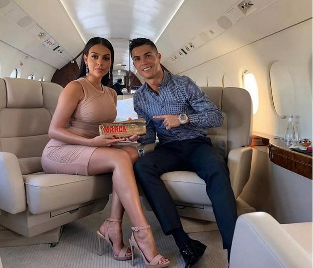 Cristiano Ronaldo a jeho luxusní tryskáč
