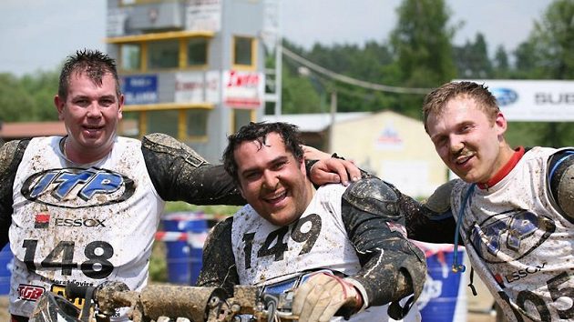 Závod MČR v cross country čtyřkolek v Sedlčanech.