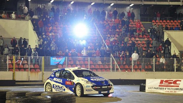 Roman Kresta na rallyesprintu