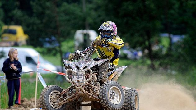 Závod MČR v cross country čtyřkolek v Mohelnici na Moravě.