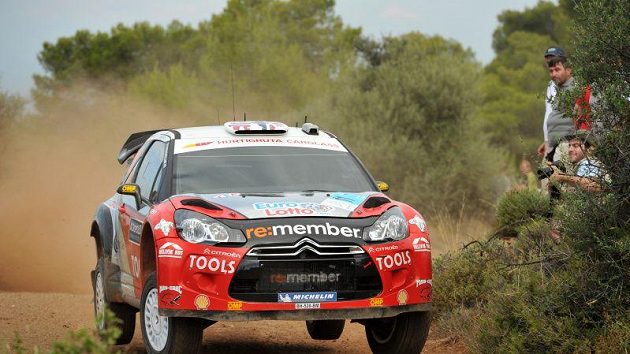 Petter Solberg během Rallye Akropolis.