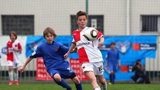 Duel Slavie a Baníku, dvou nejlepších týmů Danone Nations Cupu 2010.