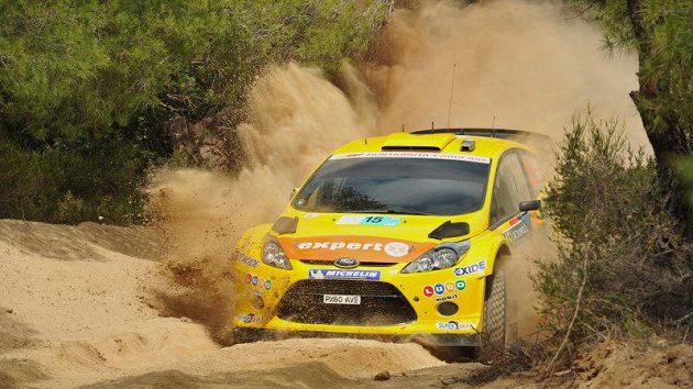 Henning Solberg při Rallye Akropolis