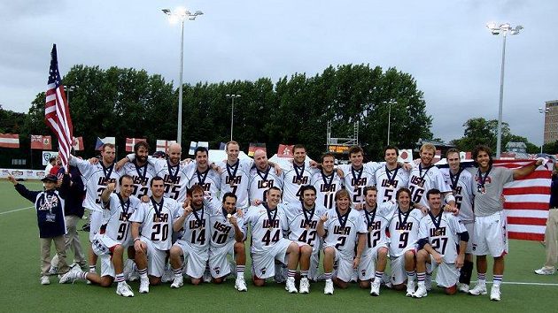 Tým USA, mistři světa ve fieldlakrosu 2010