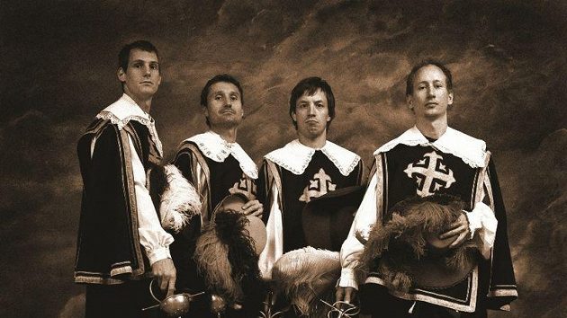 Saudkův kalendář Dukla 2011 - LEDEN, mušketýři.