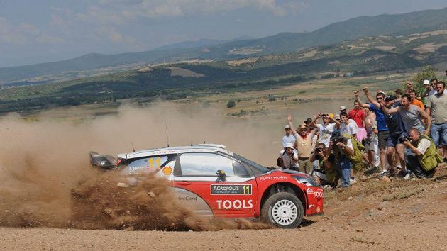 Petter Solberg během Rallye Akropolis.