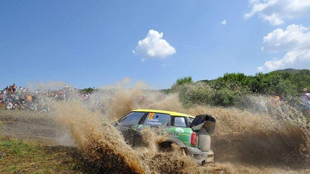 Brazilec Daniel Oliveira během Rallye Akropolis.