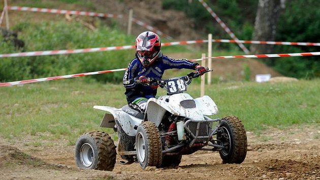 Závod MČR v cross country čtyřkolek v Mohelnici na Moravě.