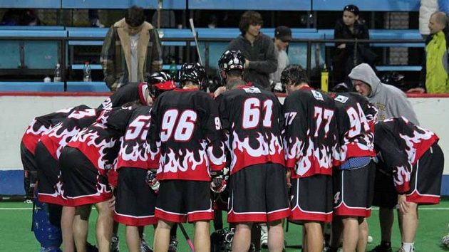 SK Lacrosse Jižní Město při semifinále NBLL