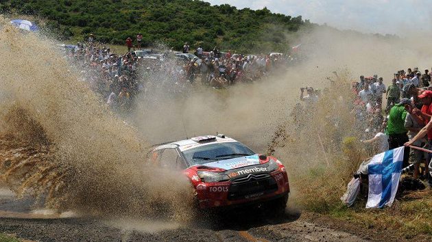 Petter Solberg během Rallye Akropolis.