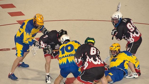 Semifinále NBLL 2/2, TJ Malešice–SK, Lacrosse Jižní Město