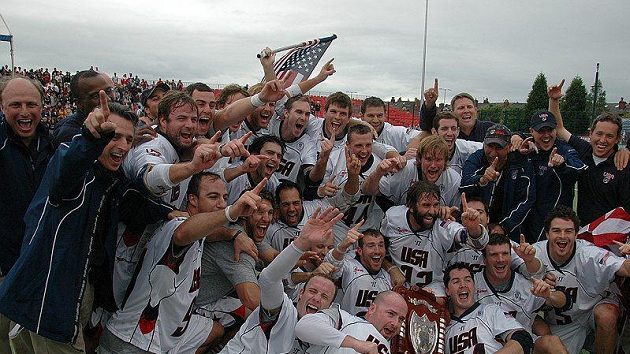 Tým USA, mistři světa ve fieldlakrosu 2010