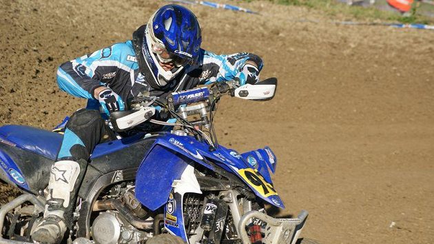 Jan Jasanský při MČR v quadcrossu v Březové