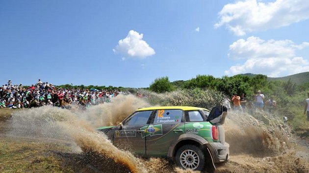 Brazilec Daniel Oliveira během Rallye Akropolis.