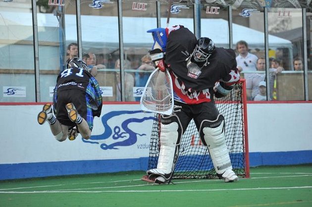 Memoriál Aleše Hřebeského 2012, zápas o 3 místo, Nova Scotia Privateers – SK Lacrosse Jižní Město.