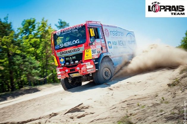 S kamiónem MAN TGS 18.480 nizozemského týmu absolvuje Aleš Loprais letošní Silk Way Rally.