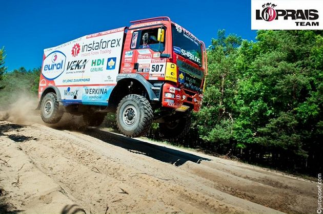 S kamiónem MAN TGS 18.480 nizozemského týmu absolvuje Aleš Loprais letošní Silk Way Rally.