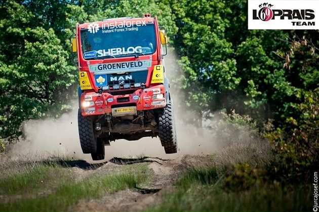 S kamiónem MAN TGS 18.480 nizozemského týmu absolvuje Aleš Loprais letošní Silk Way Rally.