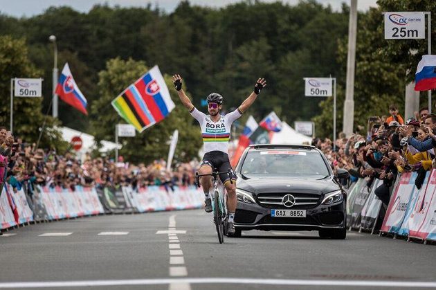 Slovák Peter Sagan slaví šestý titul slovenského šampióna v kariéře.