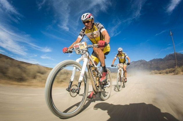 Jaroslav Kulhavý na trati Cape Epic 2015.