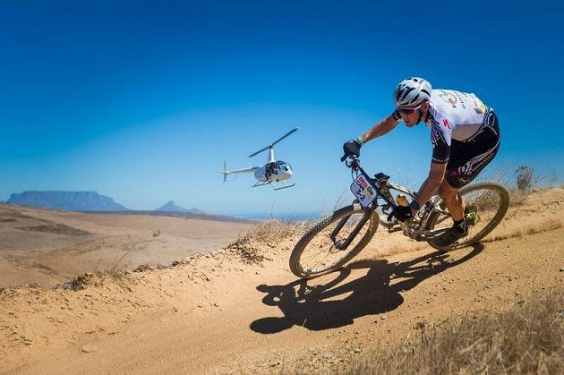 Jaroslav Kulhavý během závodu Cape Epic 2017.