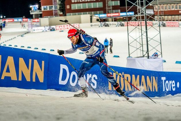 Michal Šlesingr v Östersundu.