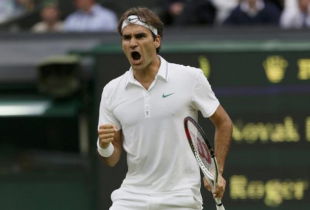 Švýcar Roger Federer si zahraje o sedmý titul ve Wimbledonu. A pokud v nedělním finále uspěje, bude znovu i světovou tenisovou jedničkou