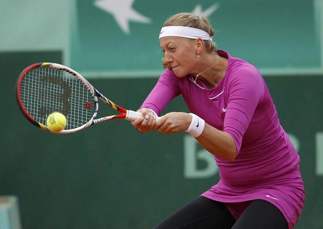 S maximálním úsilím šla Petra Kvitová za postupem do čtvrtfinále French Open