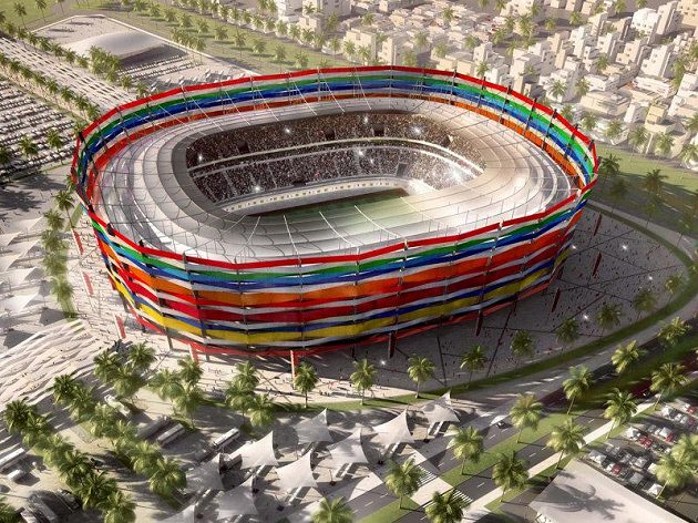 Na rekonstrukci a rozšíření kapacity Chalífa Stadium se naplno pracuje. Za tři roky bude hostit světový šampionát v atletice, za šest mistrovství světa ve fotbale.