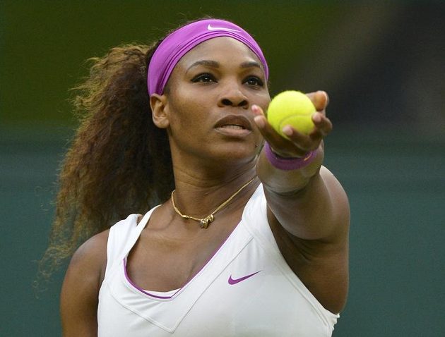 Američanka Serena Williamsová, čtyřnásobná šampiónka Wimbledonu, byla nad síly Petry Kvitové