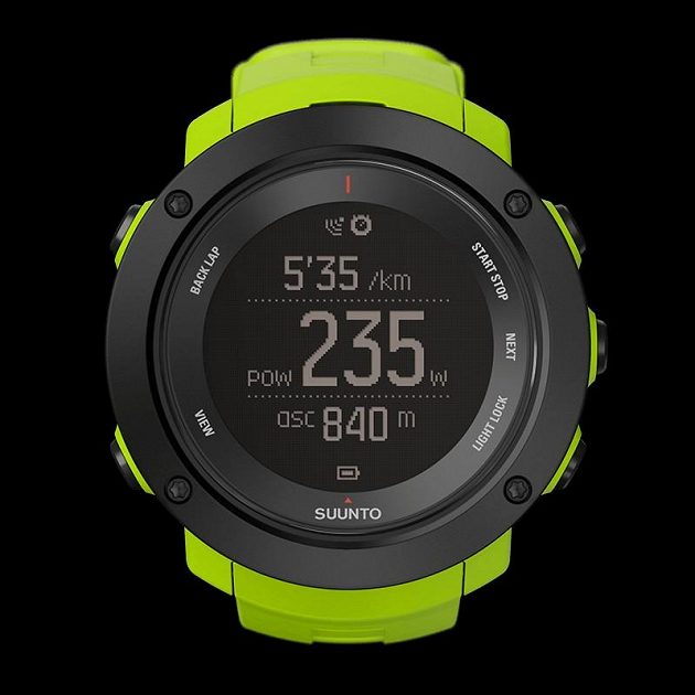 Suunto Ambit3 Vertical: Samozřejmostí je možnost přepínání mezi negativním a pozitivním displejem.