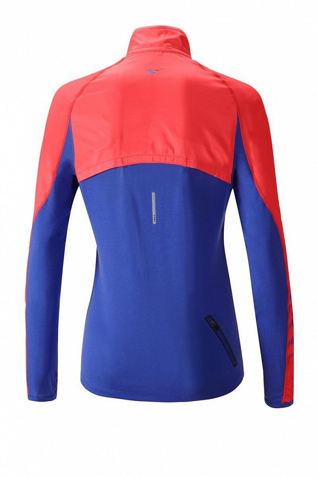 Větrovka Mizuno Premium Windtop: pohled zezadu.