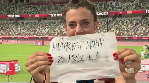 Kristiina Mäki s motivačním heslem