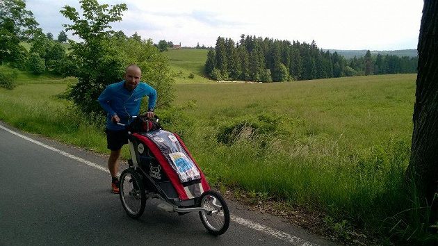 Příroda krásná. Jenže běhat se musí, takže běžíme.